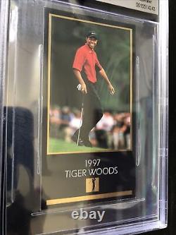 1997-98 Champions of Golf Masters GSV Gold Foil Set TIGER WOODS XRC Book