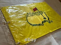 1997 Augusta Masters PIN FLAG ORIGINAL EMBROIDERED RARE TIGER WOODS Golf Win