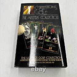 1997 Champions of Golf The Masters Collection Sealed 62 Card Set with Tiger Woods