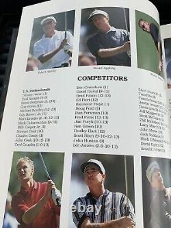 1997 Masters Golf Annual Yearbook Augusta National Woods Win