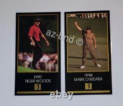 1997 Tiger Woods & 1998 Mark O'meara Champions Of Golf The Masters Collection