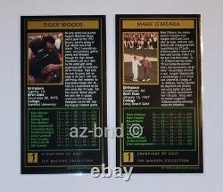 1997 Tiger Woods & 1998 Mark O'meara Champions Of Golf The Masters Collection