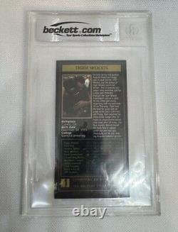 1998 Champions Of Golf Masters Collection Gold Foil Tiger Woods 1997 RC BGS 8.5