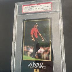 1998 Champions Of Golf Masters Collection Tiger Woods RC Rookie PSA 8 NM-MT