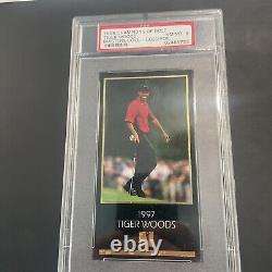 1998 Tiger Woods Champions of Golf Masters Collection GOLD FOIL PSA 8 Nike