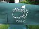2002 Augusta National Masters Folding Chairs Set Of 2 Tiger Woods Champion