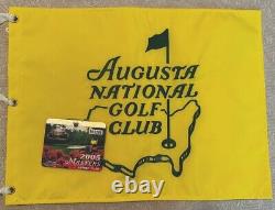 2005 Masters Badge Ticket Augusta National Golf Pga Tiger Woods Wins Very Rare