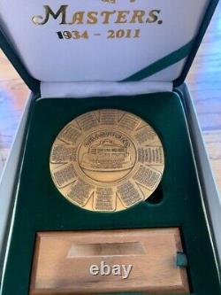 2011 Masters Golf Augusta National Medal 75th the 1934-2011 Anniversary New PGA