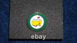 2019 Authentic Masters Golf Pin Flag Emroidered AUGUSTA NATIONAL TIGER WOODS &&