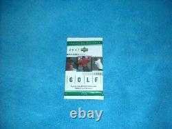 2019 Masters Golf Pin Flag Emroidered AUGUSTA NATIONAL TIGER WOODS WIN