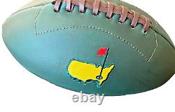 2024 Masters Green Leather Football Augusta National Golf Links and Kings