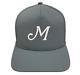 2024 Masters Tournament M Logo Gray Men's Golf Hat Augusta National Snapback