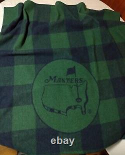 Augusta National Masters Throw Blanket 59x46 Rare Made In Germany Vintage