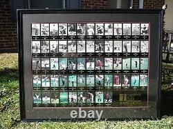 Champions of Golf Master Collection Framed Uncut Sheet Tiger Woods 1997 Rookie