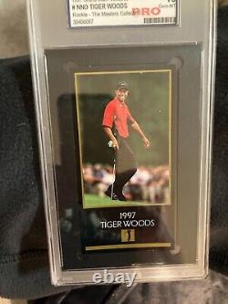 Champions of Golf The Masters Collection Tiger Woods PRO 10 VERY NICE CARD