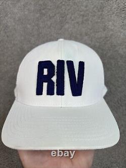 G/Fore G4 Riviera Country Club RIV Hat Grey Tiger Woods Genesis Open White Navy