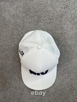 G/Fore G4 Riviera Country Club RIV Hat Grey Tiger Woods Genesis Open White Navy