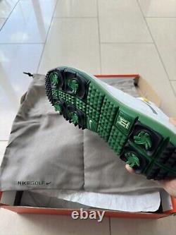 IN HAND New Nike Tiger Woods TW13 Masters Ltd Edition 2013 White/Green Size 10