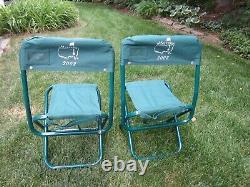 Masters Augusta National 2002 Folding Chairs (Set of 2) Tiger Woods Champion