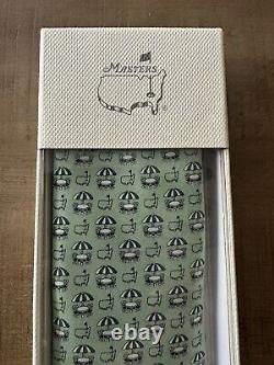 Masters Exclusive FINE ITALIAN SILK NECK TIE from Augusta National Golf Club NWT