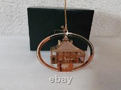 Masters Golf Augusta National Tournament Club House 3D Spin Christmas Ornament