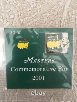 Masters Golf Commemorative Complete Pin Set 2001-2018 Rare Lot Augusta National
