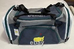 Masters Golf Duffel Bag 2023 Blue White Gray Augusta National Book backpack