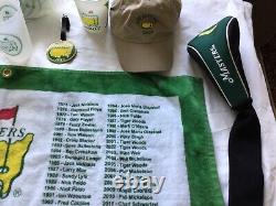 Masters Golf Memorabilia Collection 2007 & 2013