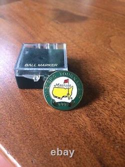 Masters Tournament 2002 Authentic Ball Marker-year Tiger Woods won his 3RD title