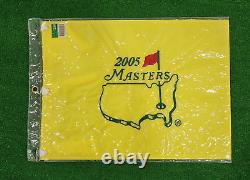 NEW 2005 Masters Golf Flag Tiger Woods Win! Augusta National Tournament