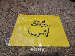 NEW 2019 Masters Golf Pin Flag Augusta National Tiger Woods Win