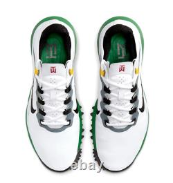 New Nike Tiger Woods TW'13 Masters Golf Cleat White Green Pine Sz 13 DR5752-100