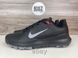 Nike TW'13 Tiger Woods Masters Golf Shoes Black Red size 11.5 DR5752 016