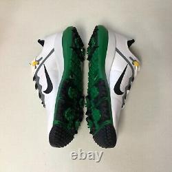 Nike TW'13 White Black Pine Green Tiger Woods Masters DR5752-100 Size 9.5