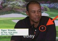 Nike Tiger Woods 2019 Augusta Masters Frank Polo Golf Shirt PGA Tour MEDIUM