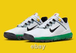 Nike Tiger Woods TW'13 Masters White Pine Green DR5752-100 sz 14 Men's Golf