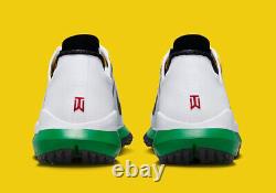 Nike Tiger Woods TW'13 Masters White Pine Green DR5752-100 sz 14 Men's Golf