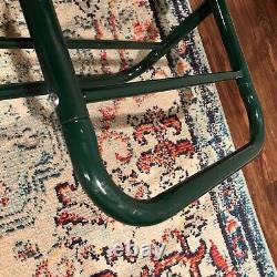 Pair of 2 VTG 1998 Masters Golf Tournament Folding Chairs Green with Carry Handles