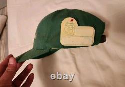 RARE Augusta National Golf Club Members Caddie Cap/Hat Plus NAME TAG Collect