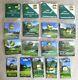 Rare Augusta National Masters Golf Hole Commemorative Pin Set Tiger Woods 01-18