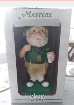 Rare Masters Augusta National 2019 Collectible Garden Gnome Tiger Woods Win Pga