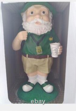 Rare Masters Augusta National 2019 Collectible Garden Gnome Tiger Woods Win Pga