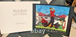 Rick Rush Serigraph Original The Masters of Augusta Tiger Woods 1997 Winner