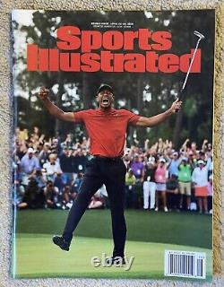 Sports Illustrated Magazine Tiger Woods 2019 Master Champ-golf-rare-no Label