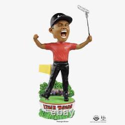 TIGER WOODS 2019 Augusta MASTERS Winning Moment PGA Tour Golf Bobblehead NIB