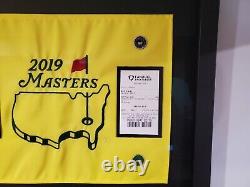 TIGER WOODS 2019 masters winner frame memorabilia from augusta Winning bet slip