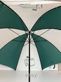 The Masters At Augusta National Oversized Double Canopy Umbrella Green White