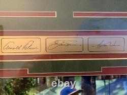The PGA Masters Augusta 1996 Framed Photo With Palmer, Nicklaus, Woods