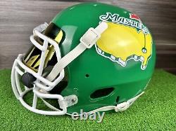 The masters Augusta Custom NFL Full Size Authentic Football Helmet Medium