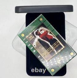 Tiger Woods 1997 Masters Limited Edition Commemorative Upper Deck Card WithCase